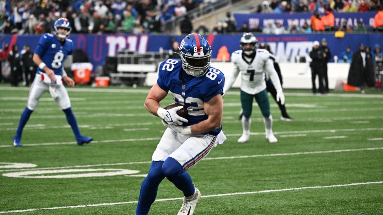 Bulked-up Daniel Bellinger adds to Giants' tight end intrigue