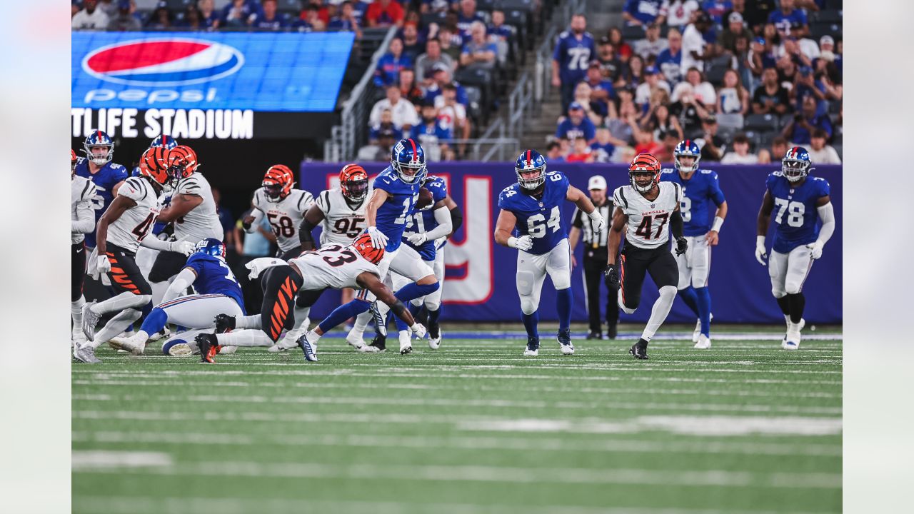 Highlights: Giants 25, Bengals 23