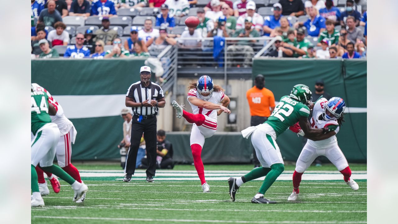 New York Giants wide receiver Alex Bachman (81) in action against the New  York Jets during an NFL pre-season football game, Sunday, Aug. 27, 2022, in  East Rutherford, N.J.. (AP Photo/Rich Schultz