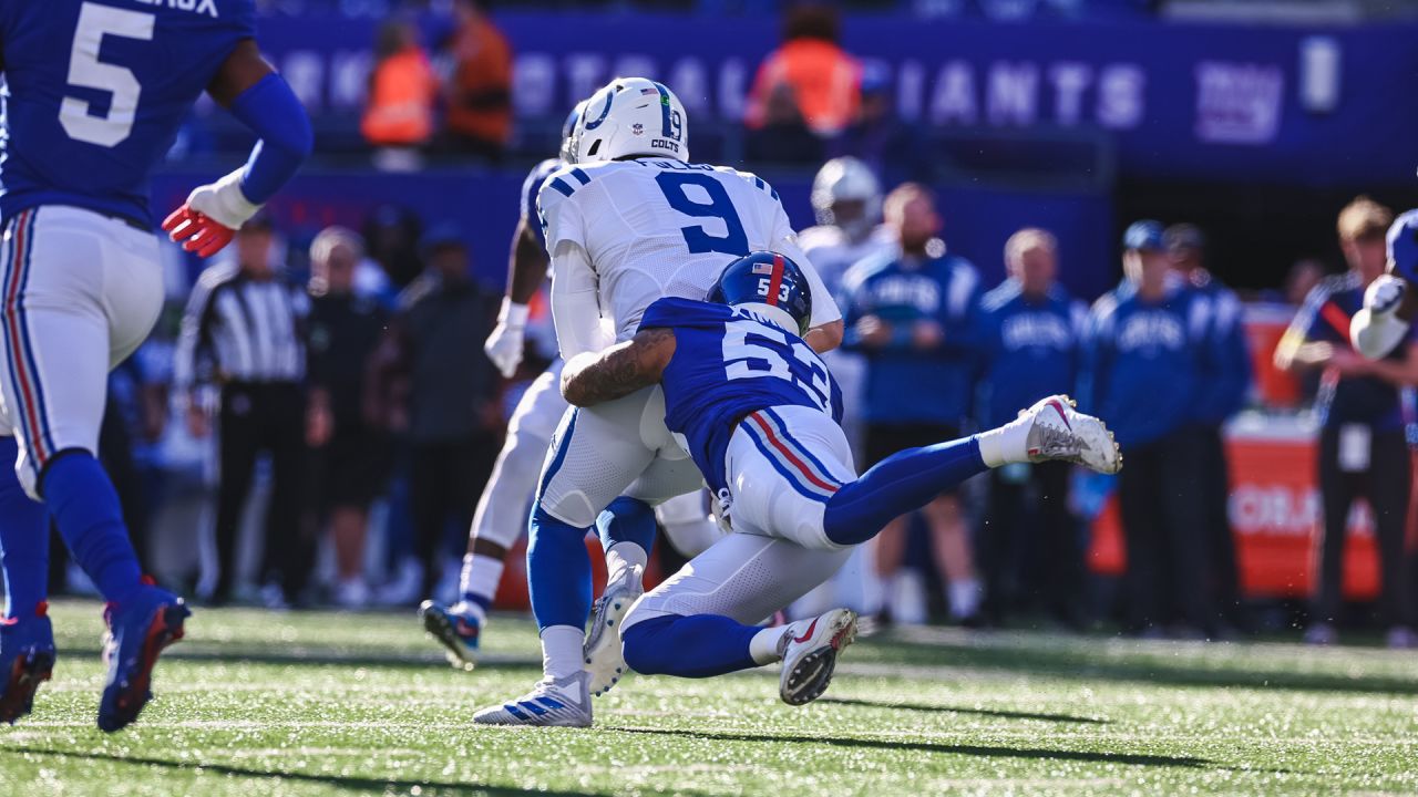 Giants clinch first playoff berth since 2016; thrash Colts 38-10