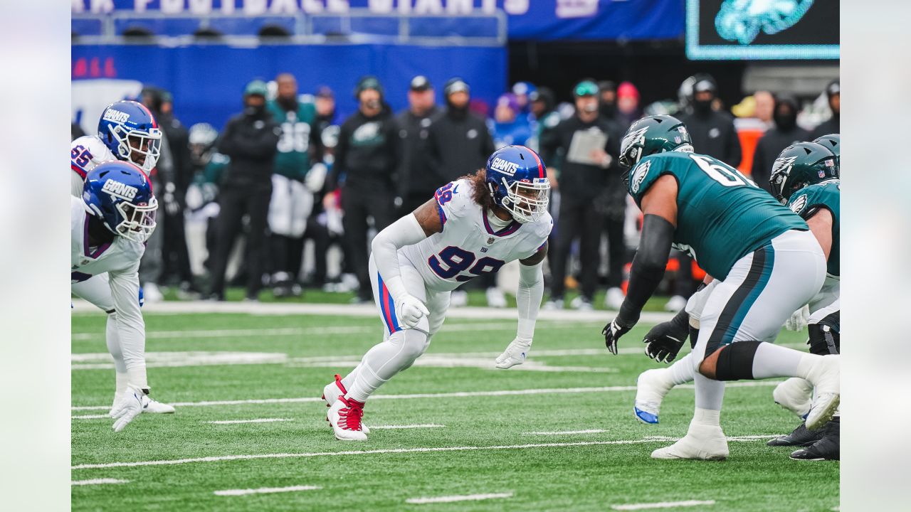 Giants S Xavier McKinney expresses displeasure over Eagles' Week