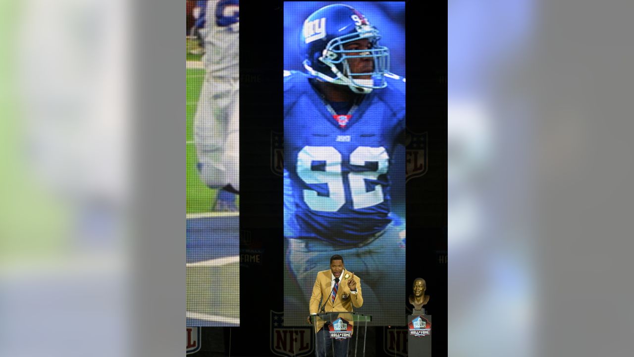 Giants to retire Hall of Famer Strahan's jersey in November