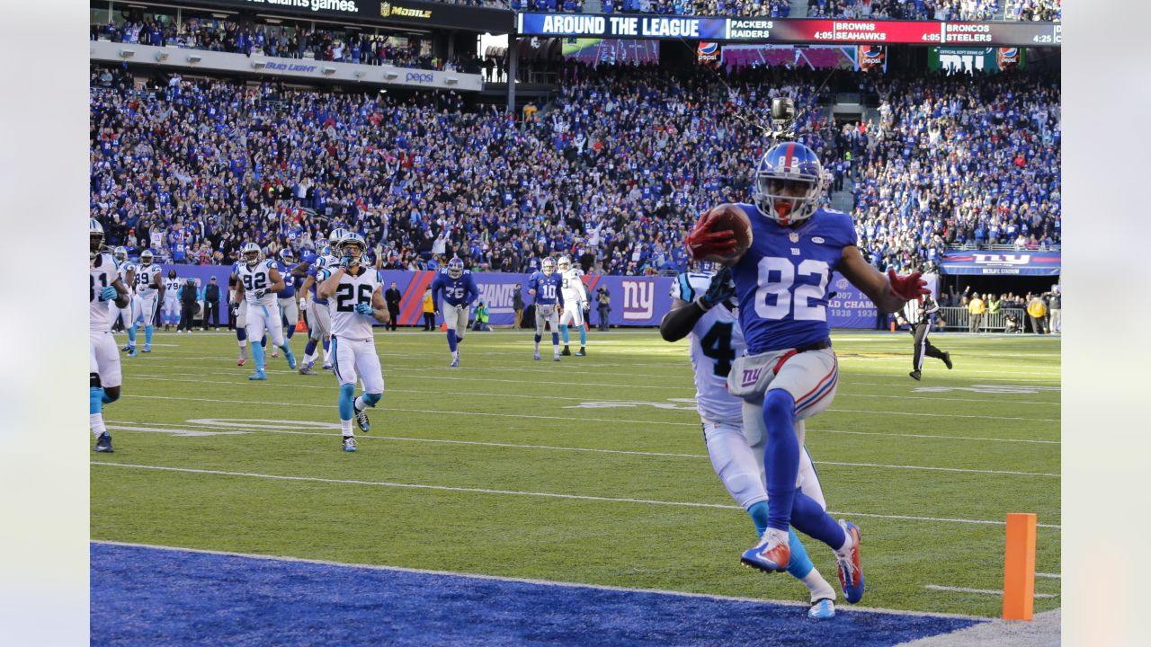 A general overall interior view of MetLife Stadium as the New York Giants  take on the Carolina Panthers during the first half an NFL football game,  Sunday, Sept. 18, 2022, in East