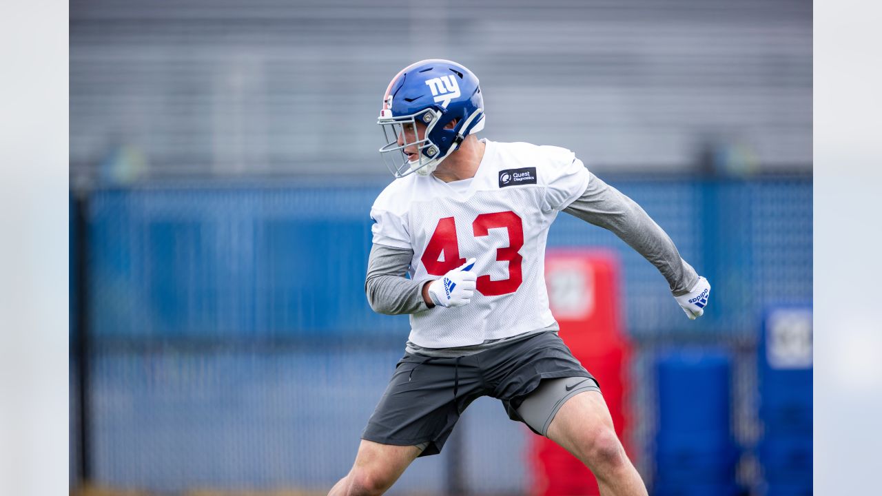 New York Giants' Wan'Dale Robinson participates in a practice at the NFL  football team's training facility in East Rutherford, N.J., Thursday, May  26, 2022. (AP Photo/Seth Wenig Stock Photo - Alamy