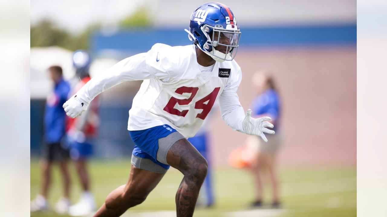 Denver Broncos defensive back Mike Ford (12) reacts against the New York  Giants during an NFL football game, Sunday, Sept. 12, 2021, in East  Rutherford, N.J. (AP Photo/Adam Hunger Stock Photo - Alamy