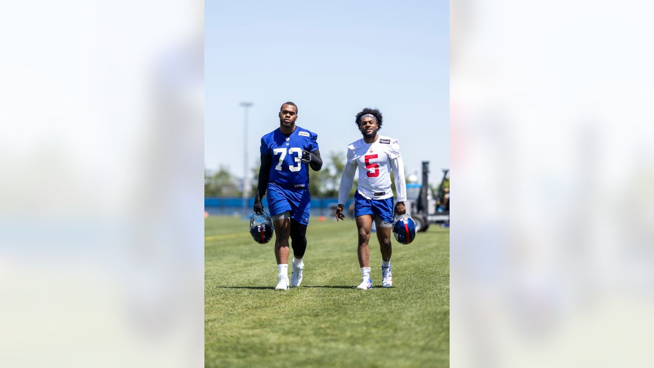 New York Giants' Evan Neal glad to drop anchor in 2023 