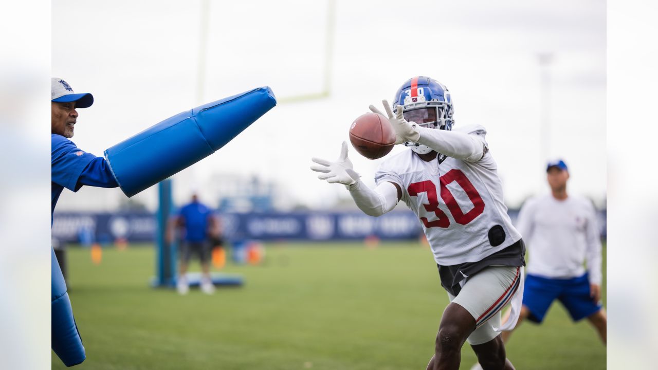 October 2, 2018 - East Rutherford, New Jersey, U.S. - New York Giants  defensive tackle B.J. Hill (95) on the sideline during a NFL game between  the New Orlean Saints and the