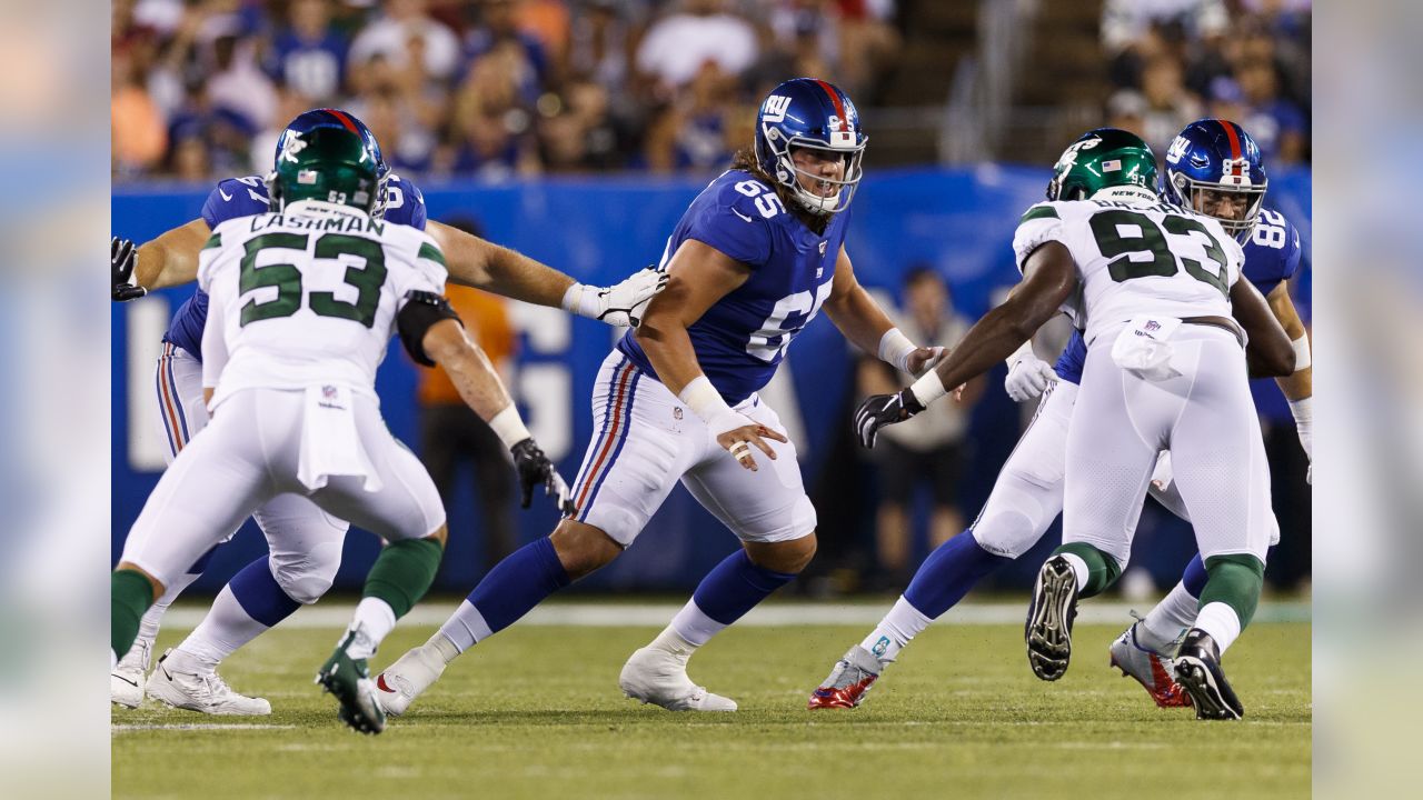 Giants' Nick Gates listed at No. 20 in PFF preseason center rankings