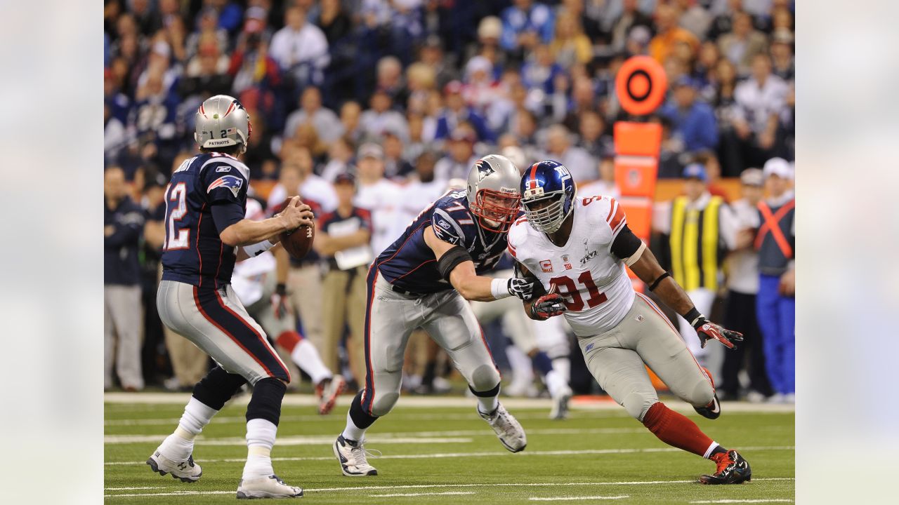 NFL Official New York Giants Justin Tuck #91 Nike ON FIELD Jersey