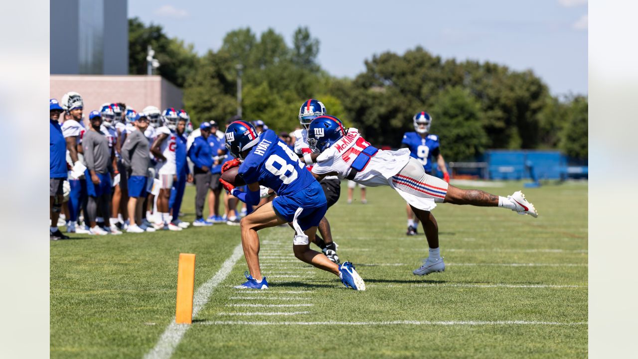 Saquon Barkley wows at NY Giants practice, first scare of camp follows