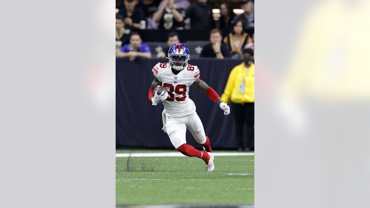 Cincinnati Bengals wide receiver Ja'Marr Chase (1) runs the ball during an  NFL football game against the New Orleans Saints, Sunday, Oct. 16, 2022, in  New Orleans. (AP Photo/Tyler Kaufman Stock Photo 