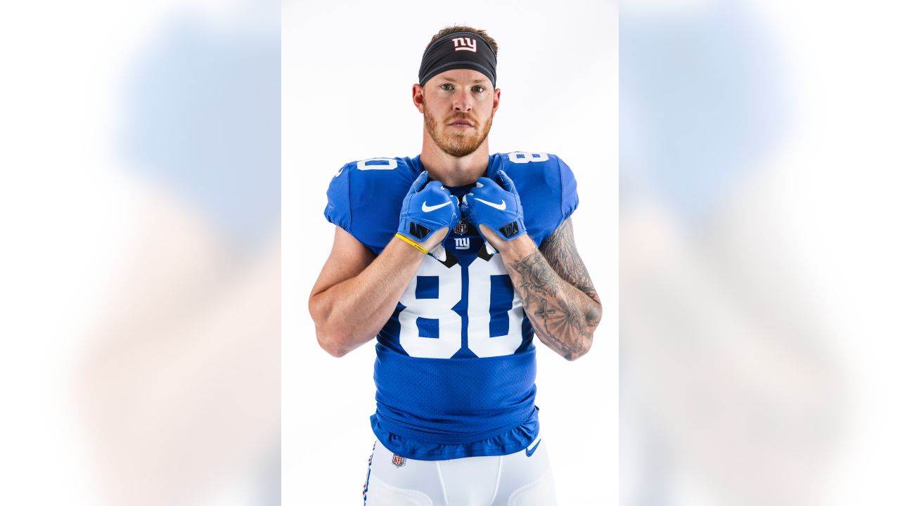 New York Giants' Kyle Rudolph has been assigned jersey No. 80