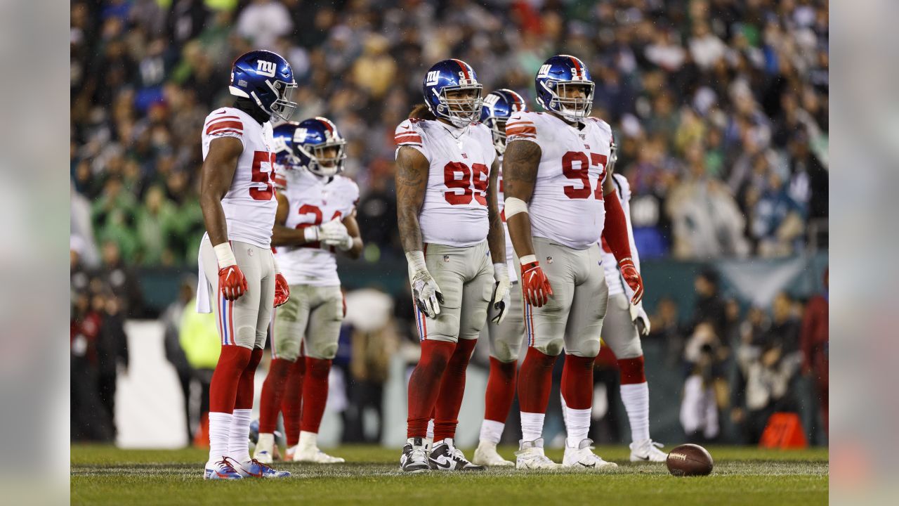 NFC defensive tackle Dexter Lawrence (97) of the New York Giants celebrates  after the Pro Bowl Games, Sunday, Feb. 5, 2023, in Las Vegas. (Doug Benc/AP  Images for NFL Stock Photo - Alamy