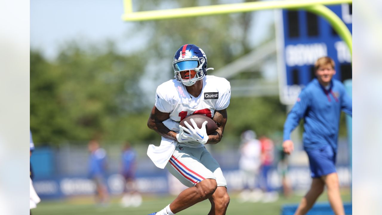 New York Giants wide receiver Jaylon Moore (87) in action against the New  York Jets during an NFL pre-season football game, Sunday, Aug. 27, 2022, in  East Rutherford, N.J.. (AP Photo/Rich Schultz