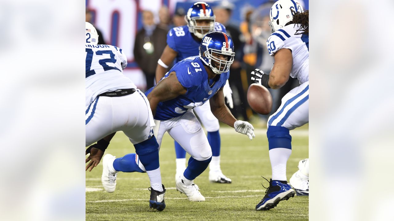 New York Giants depth chart for Week 17 vs. Indianapolis Colts