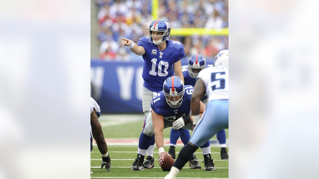 New York Giants: Eli Manning's history against the Tennessee Titans