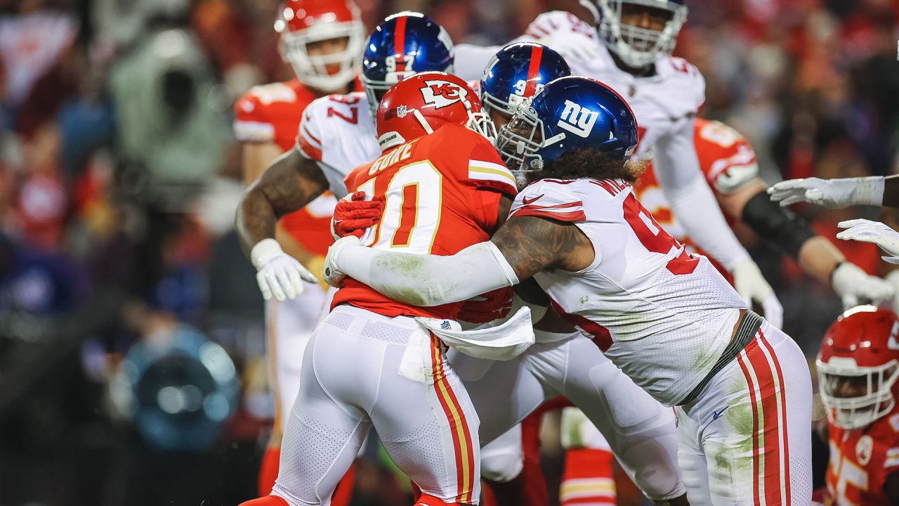 Giants fall to Chiefs, 20-17, on Monday Night Football