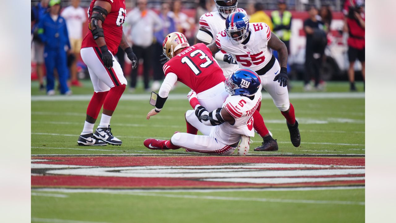 New York Giants 12 vs 30 San Francisco 49ers summary, stats