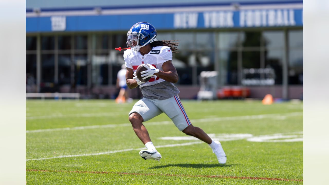 Giants' WR Collin Johnson (Achilles) placed on injured reserve, WR Sterling  Shepard back at practice