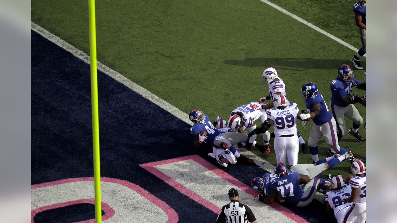 Oct 16, 2011; East Rutherford, NJ, USA; New York Giants kicker