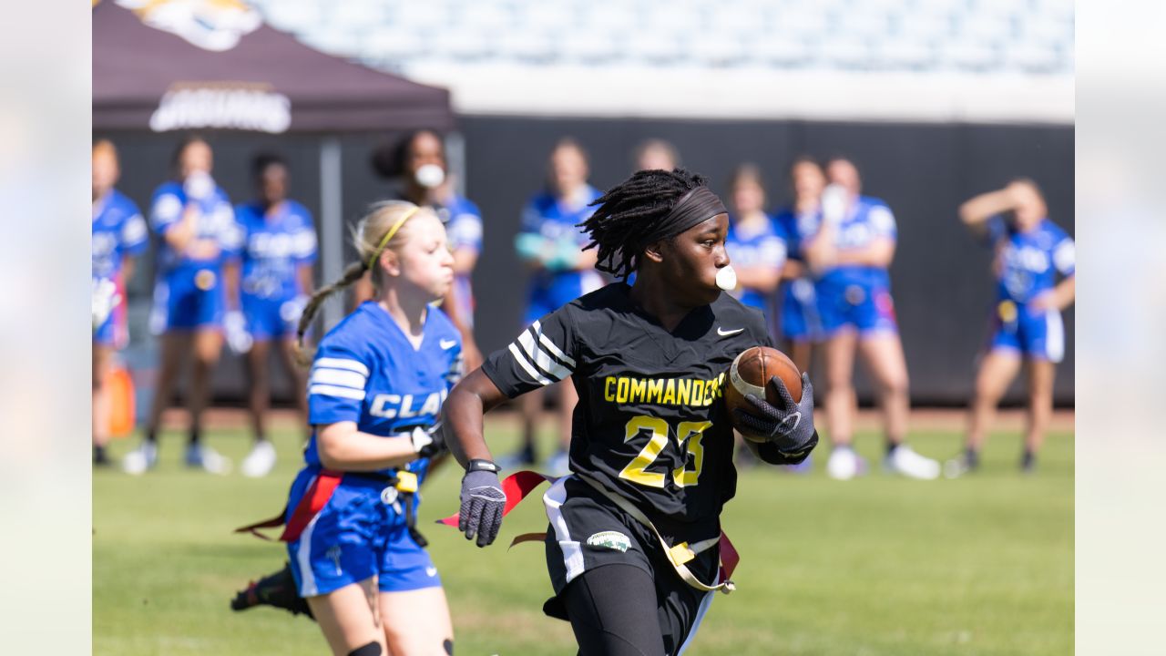 FLAG FOOTBALL: Jacksonville Jaguars gets 2022 season started for 24 teams  in 2022 Girls Flag Football Preseason Classic –