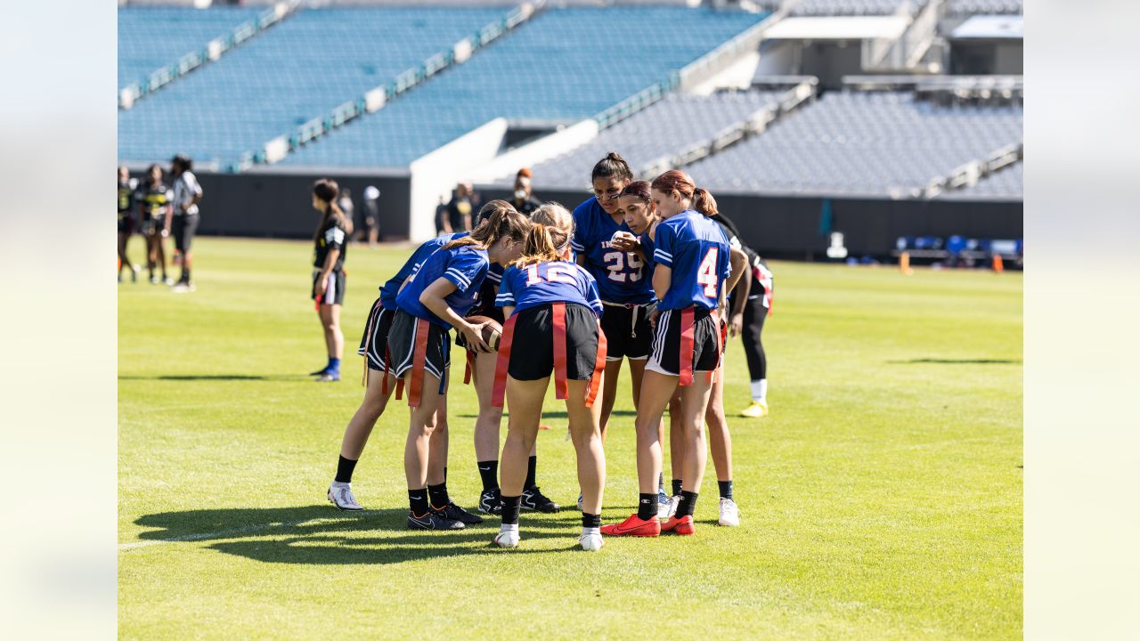 FLAG FOOTBALL: Jacksonville Jaguars gets 2022 season started for 24 teams  in 2022 Girls Flag Football Preseason Classic –