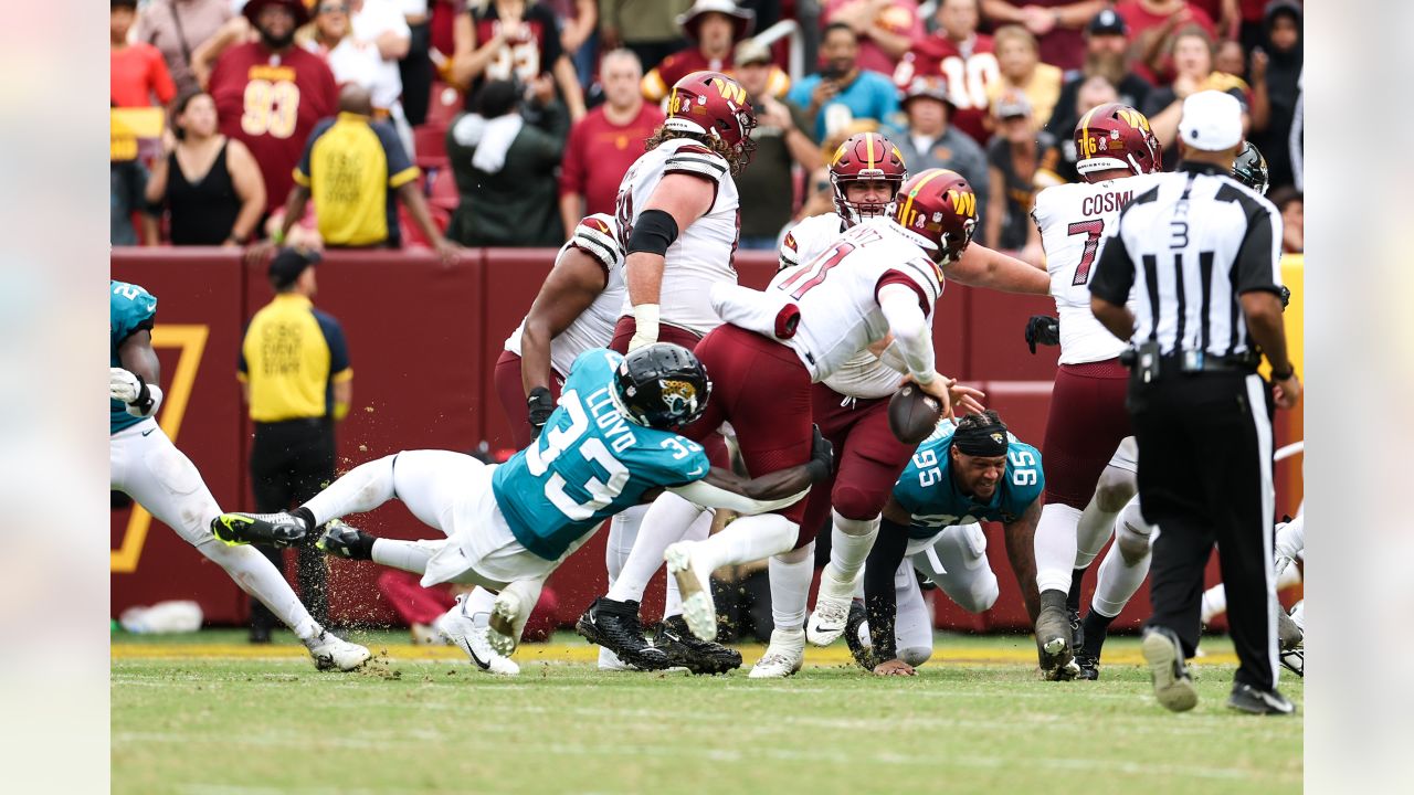 Five key plays: Commanders 28, Jaguars 22