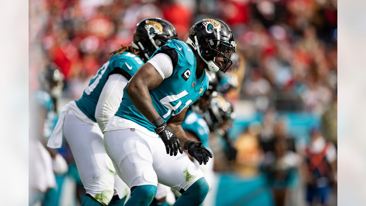 November 21, 2021 - Jacksonville, FL, U.S: Jacksonville Jaguars wide  receiver Jamal Agnew (39) is introduced before 1st half NFL football game  between the San Francisco 49ers and the Jacksonville Jaguars at