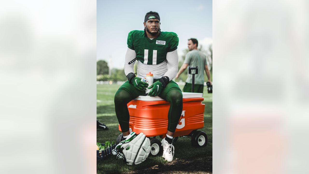 Jets' 'Green and White Scrimmage': Zach Wilson thrives when targeting Tyler  Conklin, Duane Brown update, more