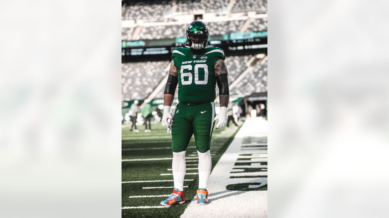 Jets' Mekhi Becton eyes new number if NFL changes jersey rule