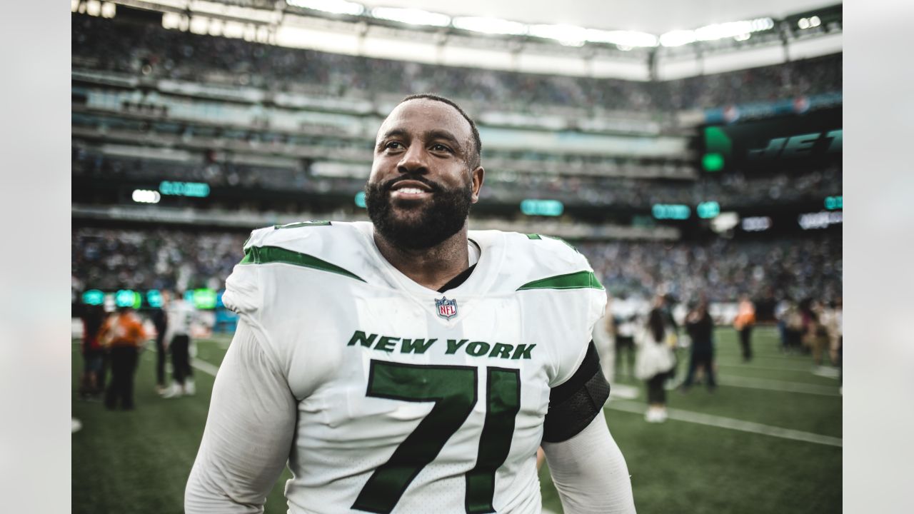 New York Jets safety Marquis Waters (35) in action against the