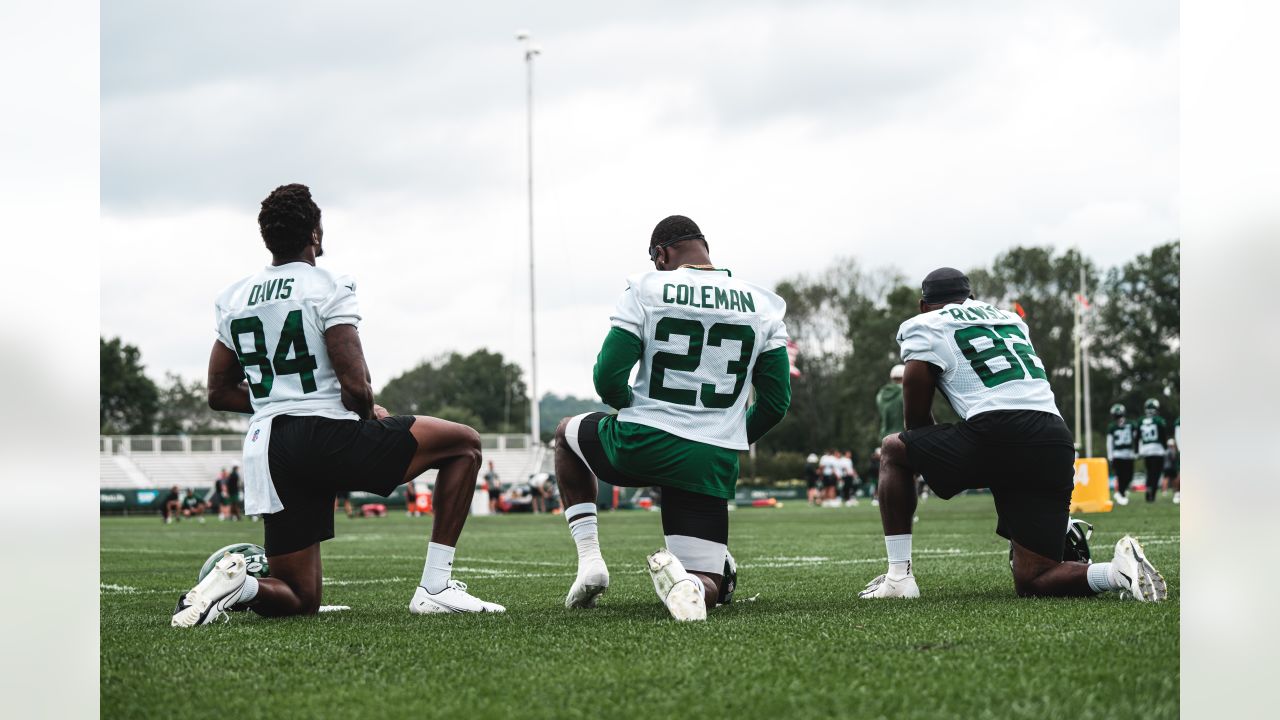 Jets injury report: Elijah Moore day-to-day, Tevin Coleman in concussion  protocol