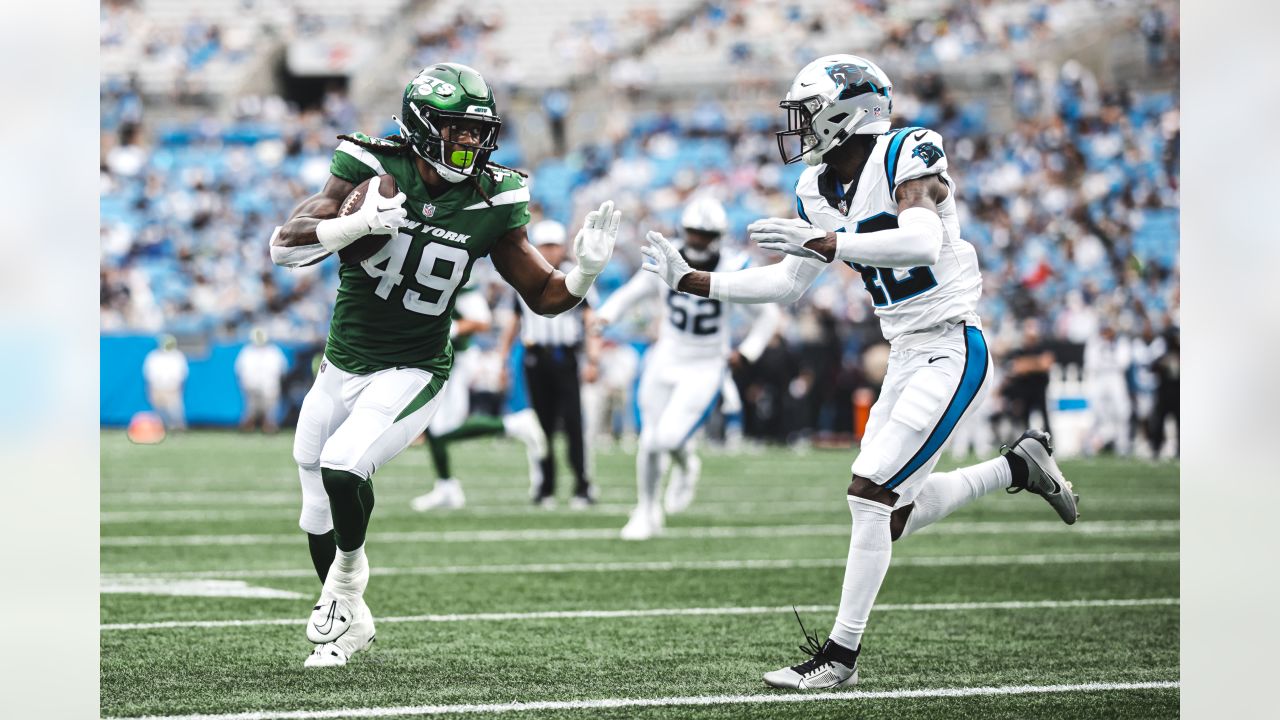 Michael Carter, Jets RBs Help Spark Shutout vs. Panthers