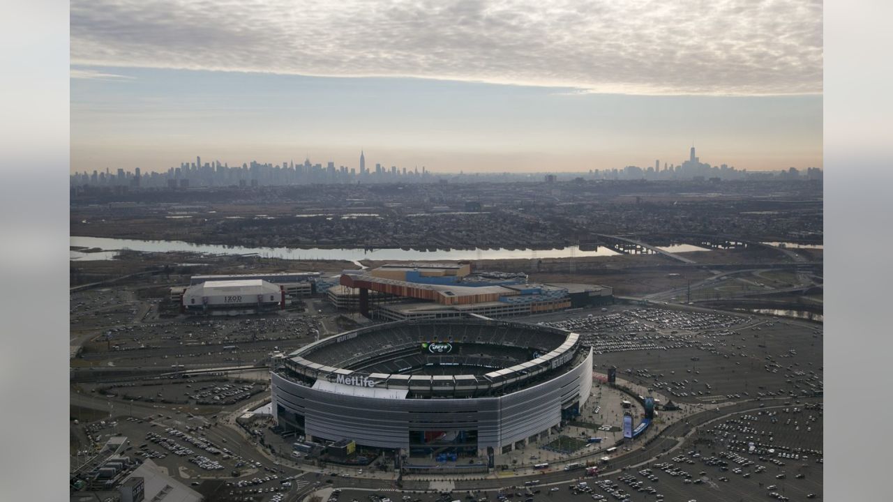 New York Giants MetLife Stadium Aerial View 8 x 10 Framed Football Photo