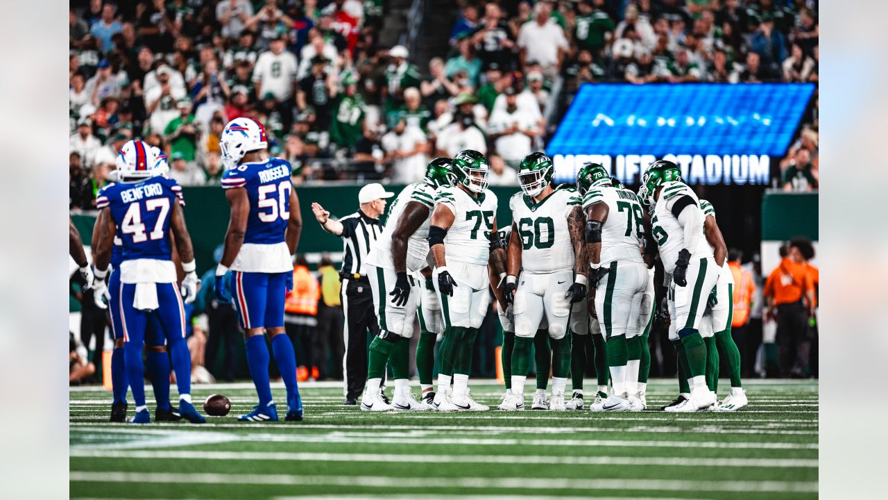 New York Jets linebacker Quincy Williams (56) reacts during an NFL game  against the Green Bay Packers Sunday, Oct. 16, 2022, in Green Bay, Wis. (AP  Photo/Jeffrey Phelps Stock Photo - Alamy