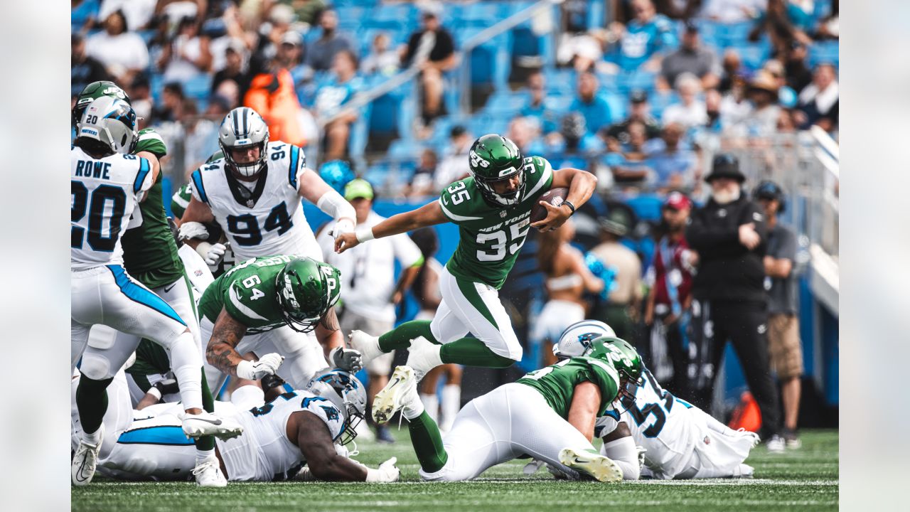 Jets D-Line, Minus Starters, Still Puts On Powerful Show in Shutout Win at  Carolina