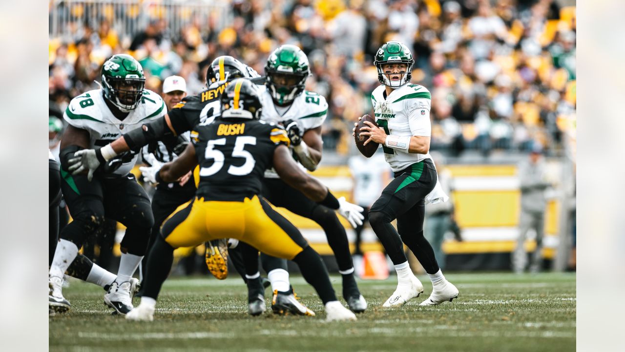 Jets at Steelers 3 Takeaways  Alijah Vera-Tucker, Nate Herbig Provide  'Stabilizing Combination' on OL