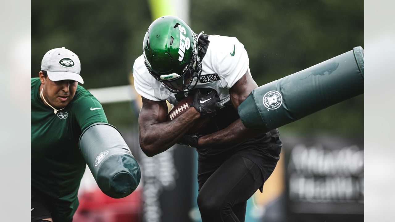 Jets Practice Report  Breece Hall Returns Ahead of Joint Practice with  Buccaneers