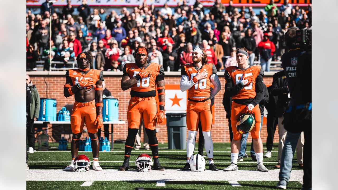 Desmond Ridder, Kenny Pickett help lead National team to 20-10 Senior Bowl  win - The Boston Globe