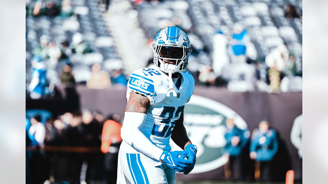 East Rutherford, New Jersey, USA. 18th Dec, 2022. Detroit Lions running  back D'ANDRE SWIFT (32) in action at MetLife Stadium in East Rutherford New  Jersey Detroit defeats New York 20 to 17 (