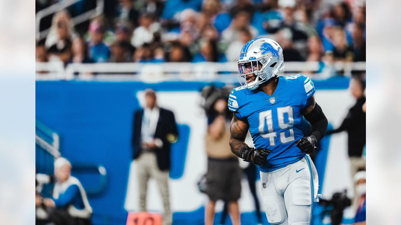 Detroit Lions on X: ✌️ sacks in the @NFL debut for @Jthouston_4