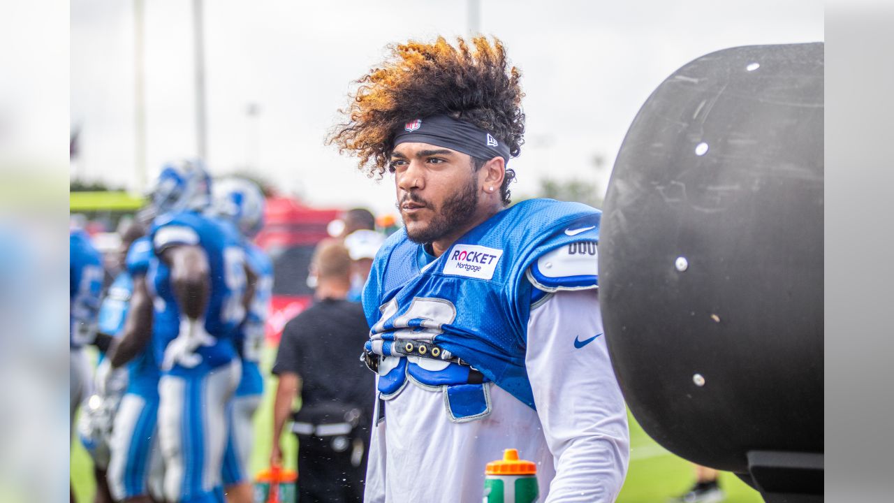 August 17, 2019: Detroit Lions running back Ty Johnson (38)prior