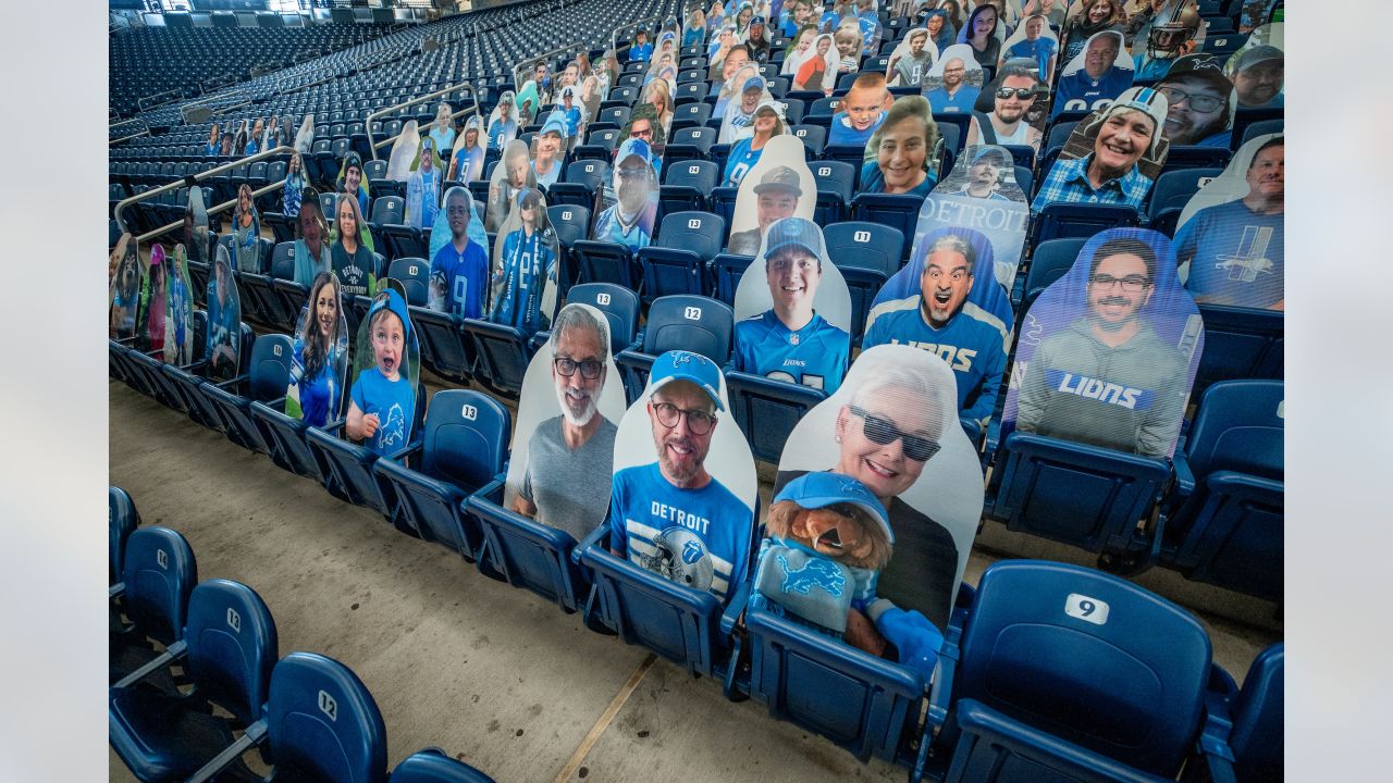 Detroit Lions offer fan cutouts for home games during pandemic