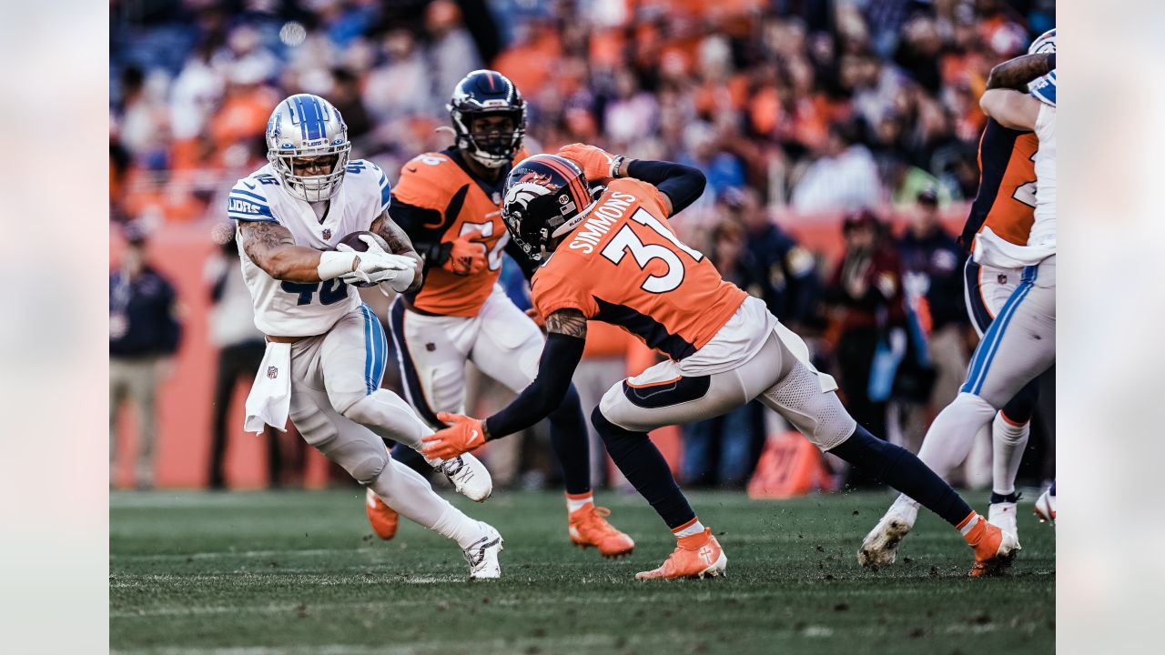 Detroit Lions vs. Denver Broncos - NFL Week 14 (12/12/21)