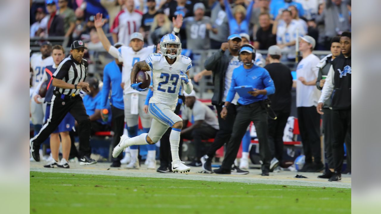 Slay returns interception for TD, Lions beat Arizona 17-3