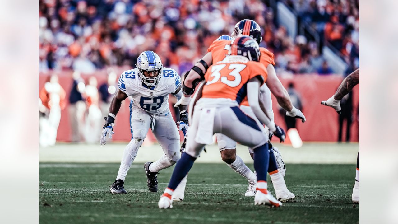 Rookie CB Jerry Jacobs leaves Lions-Broncos game with knee injury