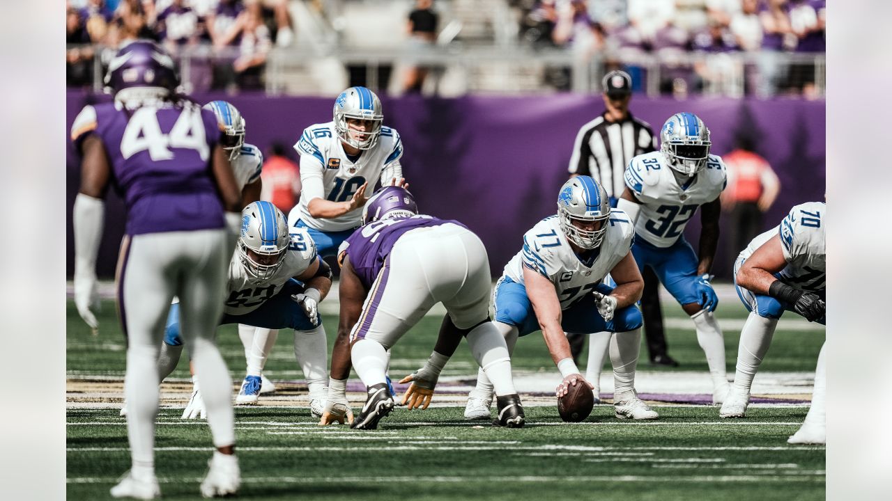 Lions at Vikings Game Center