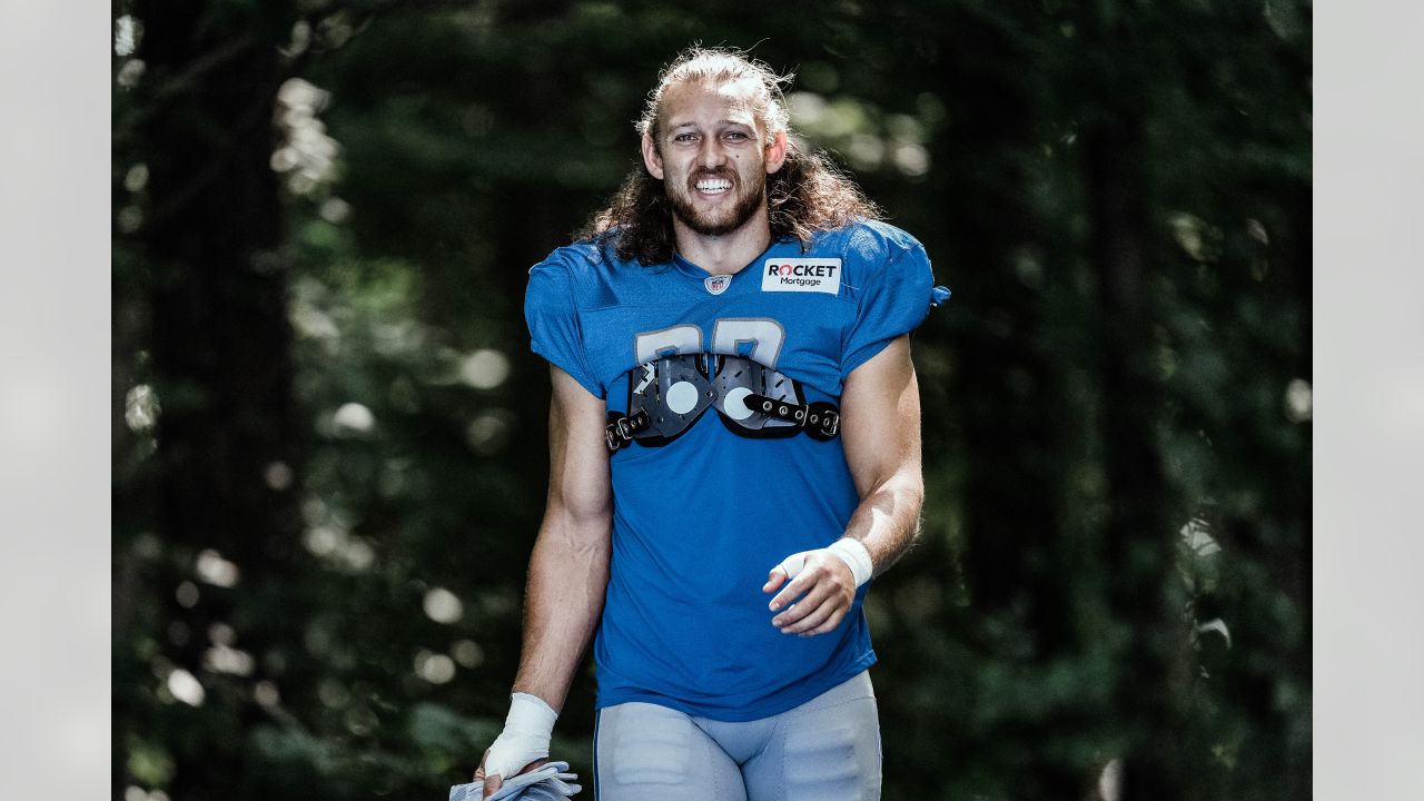 Jared Goff, Malcolm Rodriguez, and D'Andre Swift meet the media after Lions  and Colts joint practice 