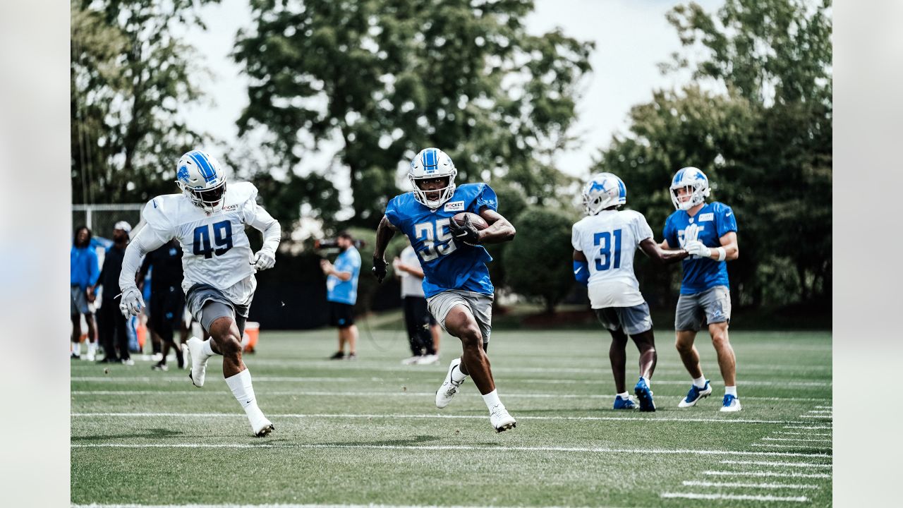 A special play to end practice!  Detroit Lions #shorts 