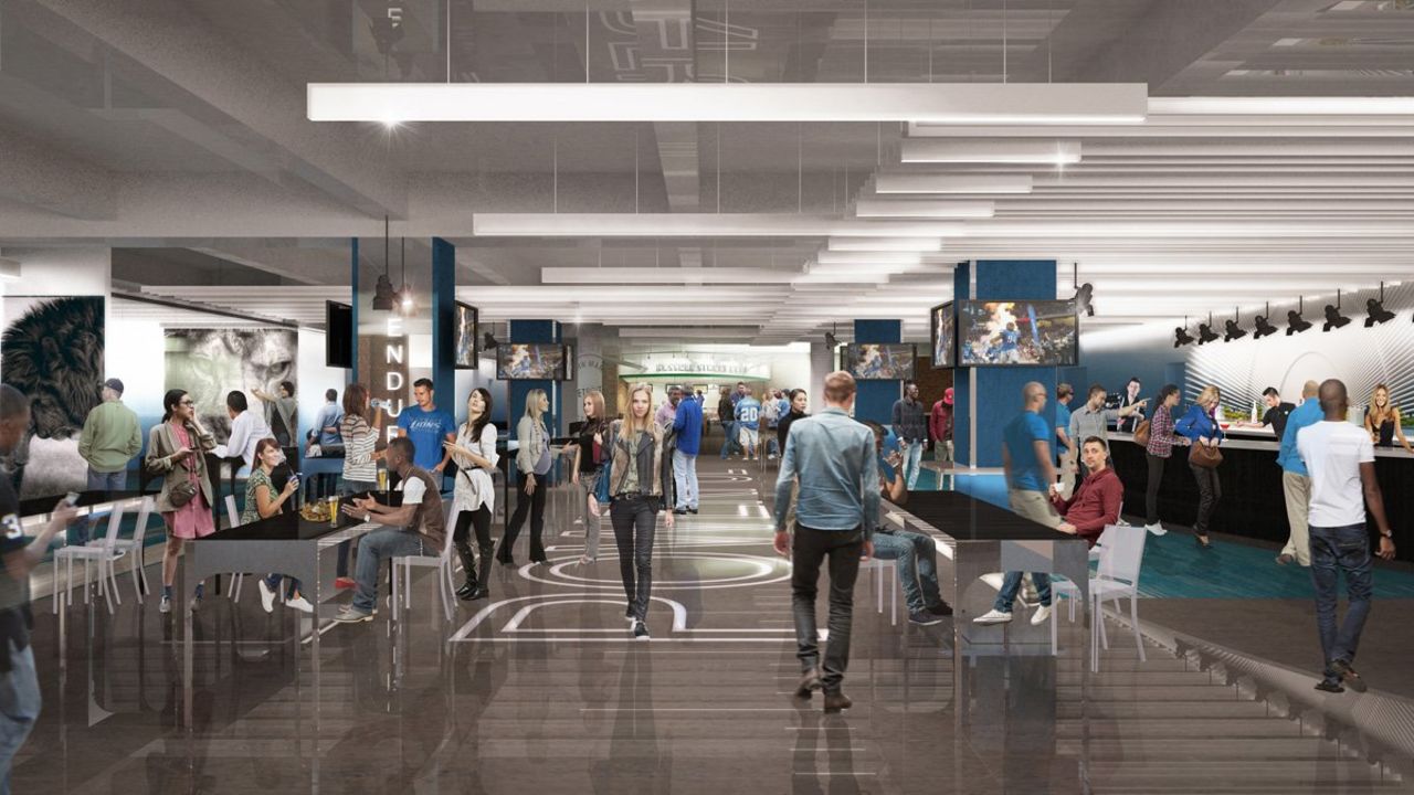 Detroit Lions unveil design concepts for Ford Field renovation - Sports  Venue Business (SVB)